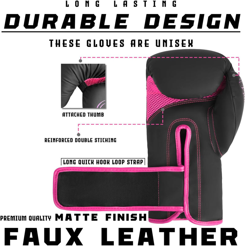 EVO Ladies Butterfly Boxing Gloves