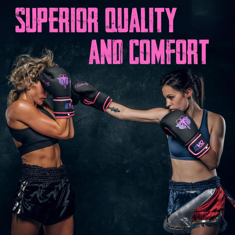 EVO Ladies Butterfly Boxing Gloves