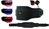 EVO Fitness Weight Lifting Belt Gym Training Neoprene Workout Double Support W - EVO Fitness