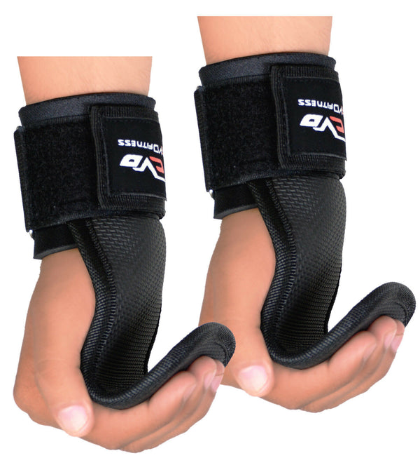 EVO Weight Lifting Neoprene Palm Gel Pads Gym Straps Wrist Support Hand Grips - EVO Fitness