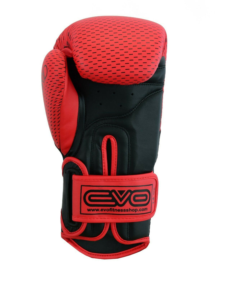 EVO Maya REX Leather GEL Boxing Training Gloves - EVO Fitness