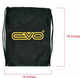 EVO Drawstring Gym Bags sack Sports School Swim Kit pe Travel Backpack college - EVO Fitness