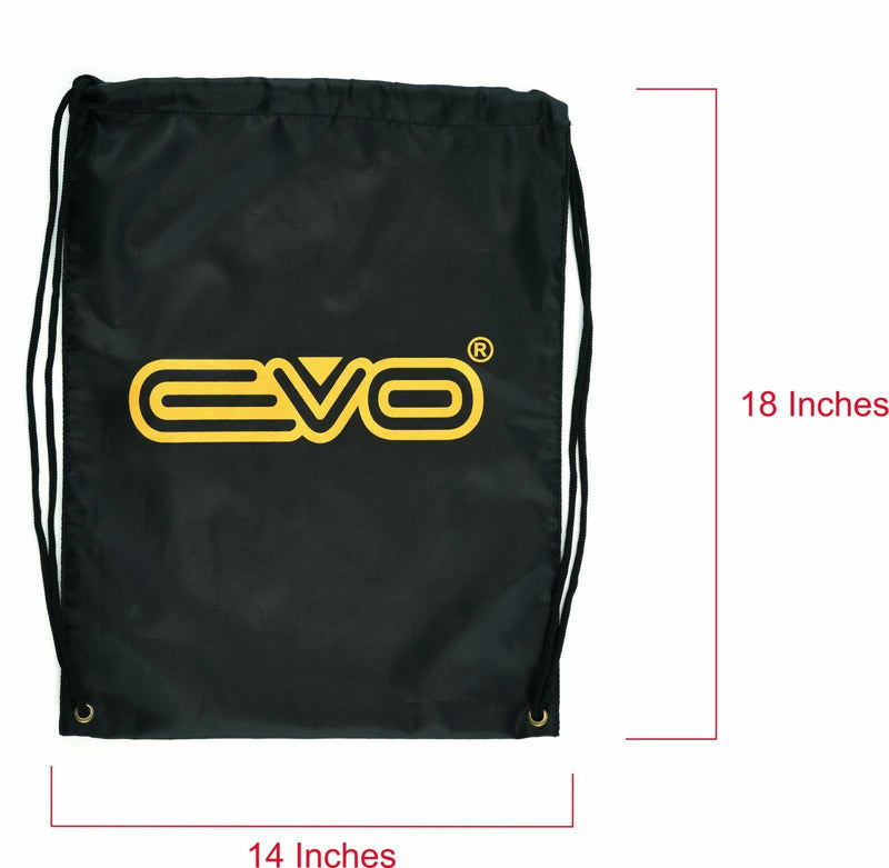 EVO Drawstring Gym Bags sack Sports School Swim Kit pe Travel Backpack college - EVO Fitness