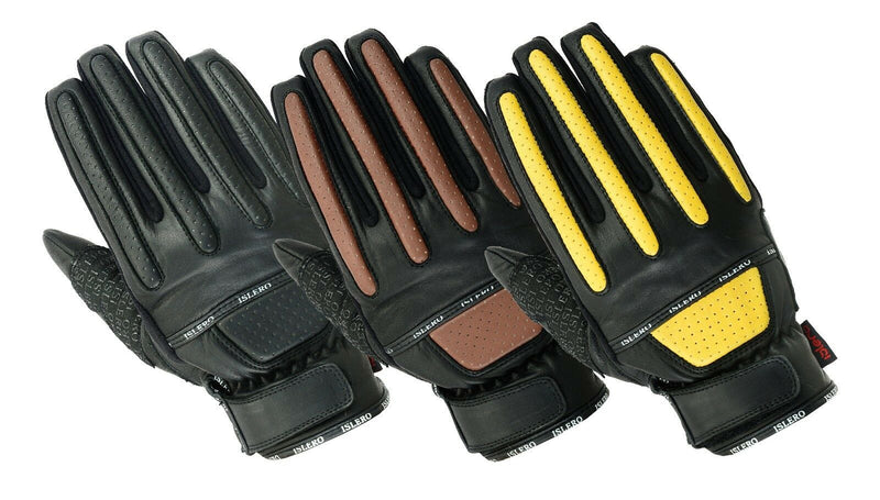 EVO All Weather Pure Leather Motorbike Gloves motorcycle Bike Working Wheelchair - EVO Fitness