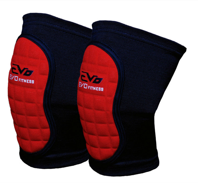 EVO Knee Support Brace Pads Gym MMA Wrestling Guard Wraps Martial Arts Football - EVO Fitness