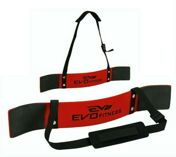 EVO Arm Blaster Biceps Isolator Weightlifting Gym Support Straps Fitness Wraps - EVO Fitness