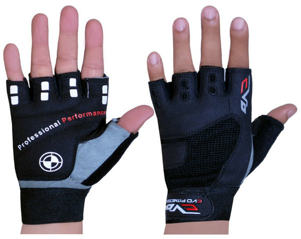 EVO Fitness Weightlifting Gym Gloves,Cycling Gloves Bodybuilding Gym Straps Gear - EVO Fitness