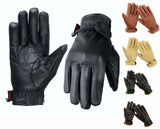 EVO All Weather Leather Gloves Motorbike Driving Thermal Casual Wheelchair - EVO Fitness