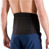 EVO Lumbar Back Support Belt Neoprene Yoga Weightlifting Gym Manual work Use - EVO Fitness