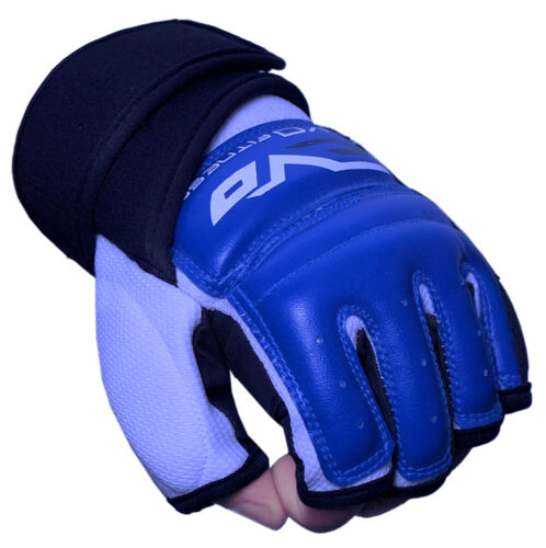 EVO Leather MMA Gloves body Combat Gel Boxing Punch Bag Martial Arts Karate Mitt - EVO Fitness